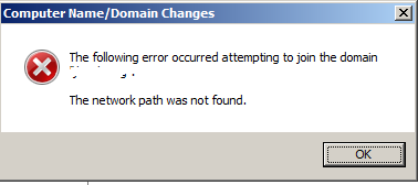 the network path is not found windows 7